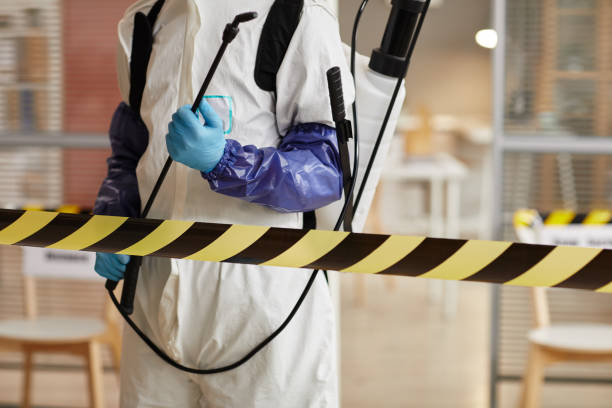 Professional Hoarding Cleanup technician working in Three Rivers, TX